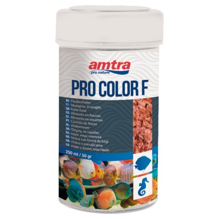 Nayeco Amtra Pro Alimento en Escamas para Peces Coloración Natural 250 mL