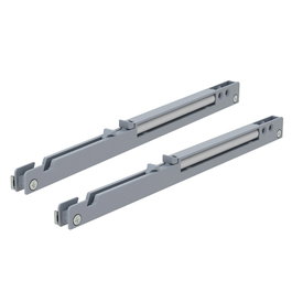 BOND Kit freno amortiguado para puertas correderas de armario de 2 puertas