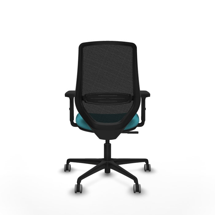 PIQUERAS Y CRESPO Silla de oficina Mardos con mecanismo Sincro, Turquesa y Negro PIQUERAS Y CRESPO Silla de oficina Mardos con mecanismo Sincro, Turquesa y Negro