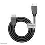 Neomounts Cable HDMI HDMI3MM 1 metro, Versión 1.3/1.4, 10.2 Gbps, 1080p/1440p, Negro, Conectores Tipo A Macho Estándar