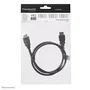 Neomounts Cable HDMI HDMI3MM 1 metro, Versión 1.3/1.4, 10.2 Gbps, 1080p/1440p, Negro, Conectores Tipo A Macho Estándar