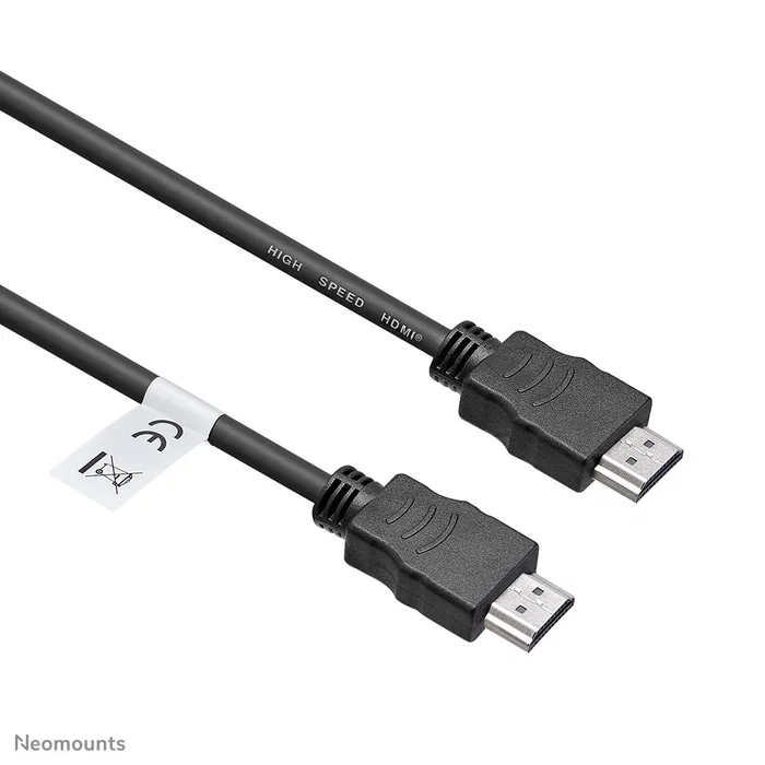 Neomounts Cable HDMI HDMI3MM 1 metro, Versión 1.3/1.4, 10.2 Gbps, 1080p/1440p, Negro, Conectores Tipo A Macho Estándar