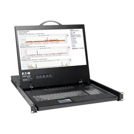 Tripp Lite B040 - 008 - 19 Consola KVM Switch con monitor LCD de 19 pulgadas y teclado integrado - 8 puertos - Factor de forma 1U para rack