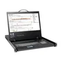 Tripp Lite B040 - 008 - 19 Consola KVM Switch con monitor LCD de 19 pulgadas y teclado integrado - 8 puertos - Factor de forma 1U para rack