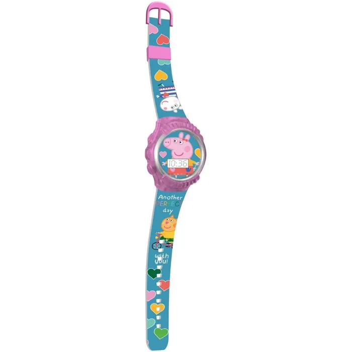 KIDS LICENSING Blister Reloj Digital + Walkie Talkie Peppa Pig
