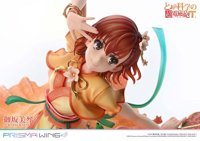 To Aru Kagaku no Railgun Estatua PVC 1/7 Prisma Wing Misaka Mikoto 22 cm To Aru Kagaku no Railgun Estatua PVC 1/7 Prisma Wing Misaka Mikoto 22 cm