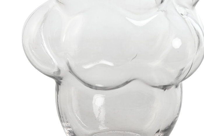 DKD Home Decor Jarrón de Cristal Bubble Transparente 19x17x24 cm DKD Home Decor Jarrón de Cristal Bubble Transparente 19x17x24 cm