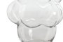 DKD Home Decor Jarrón de Cristal Bubble Transparente 19x17x24 cm
