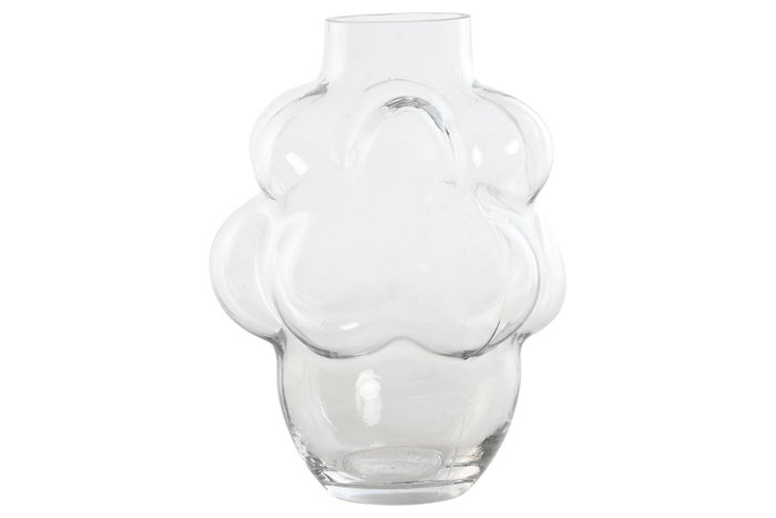 DKD Home Decor Jarrón de Cristal Bubble Transparente 19x17x24 cm DKD Home Decor Jarrón de Cristal Bubble Transparente 19x17x24 cm