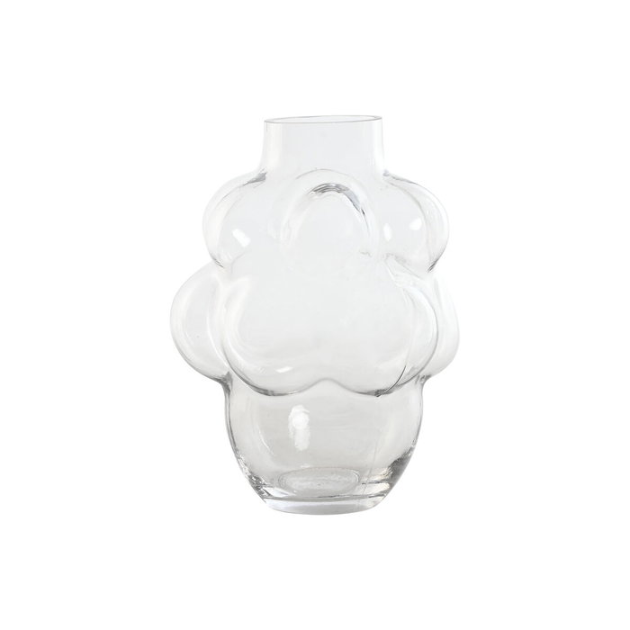 DKD Home Decor Jarrón de Cristal Bubble Transparente 19x17x24 cm DKD Home Decor Jarrón de Cristal Bubble Transparente 19x17x24 cm