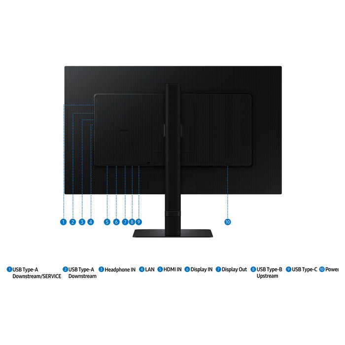 Samsung ViewFinity S6 LS27D600UAUXEN 27 pulg. QHD IPS 100Hz Negro