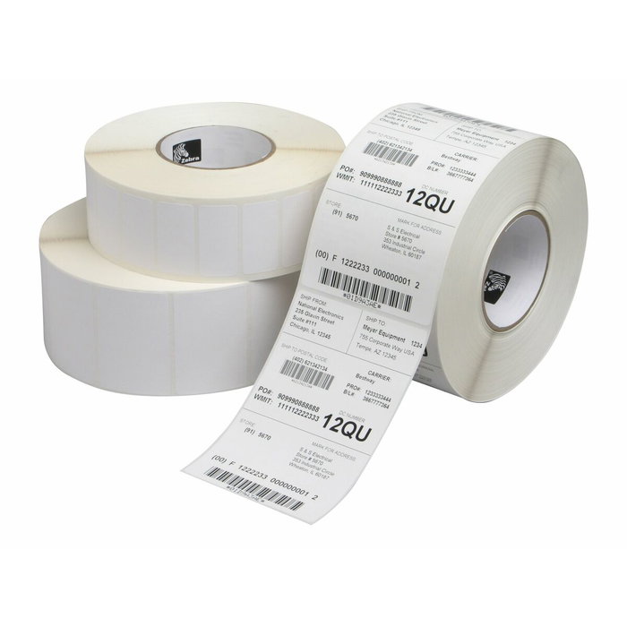 Rollo de Etiquetas Zebra 76180 102 x 152 mm Blanco (4 Unidades) Rollo de Etiquetas Zebra 76180 102 x 152 mm Blanco (4 Unidades)