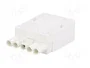 BM GROUP Bloque de bornas desmontable 16A Blanco