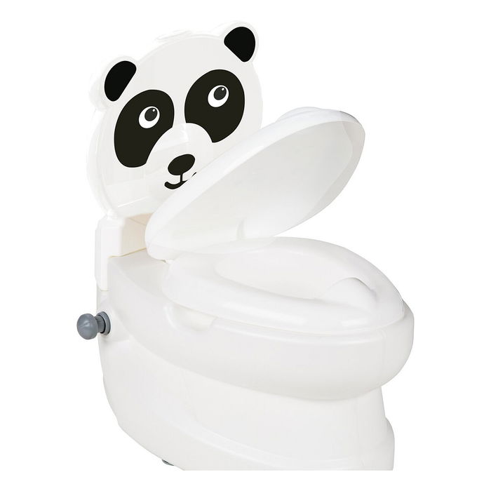 Jamara 460958 Bay Töpfchen Panda con Sonidos, Orinal Blanco y Negro para Niños desde 1.5 Años, Altura de Asiento 21.5cm, Peso Máx. 25KG Jamara 460958 Bay Töpfchen Panda con Sonidos, Orinal Blanco y Negro para Niños desde 1.5 Años, Altura de Asiento 21.5cm, Peso Máx. 25KG