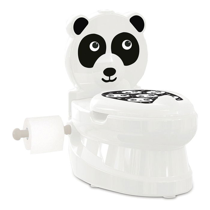 Jamara 460958 Bay Töpfchen Panda con Sonidos, Orinal Blanco y Negro para Niños desde 1.5 Años, Altura de Asiento 21.5cm, Peso Máx. 25KG Jamara 460958 Bay Töpfchen Panda con Sonidos, Orinal Blanco y Negro para Niños desde 1.5 Años, Altura de Asiento 21.5cm, Peso Máx. 25KG