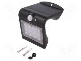GOOBAY Lámpara solar LED de 1,5W con sensor de movimiento