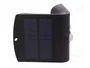 GOOBAY Lámpara solar LED de 1,5W con sensor de movimiento