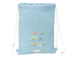 Bolsa Mochila con Cuerdas Safta Gruas 26 x 34 x 1 cm