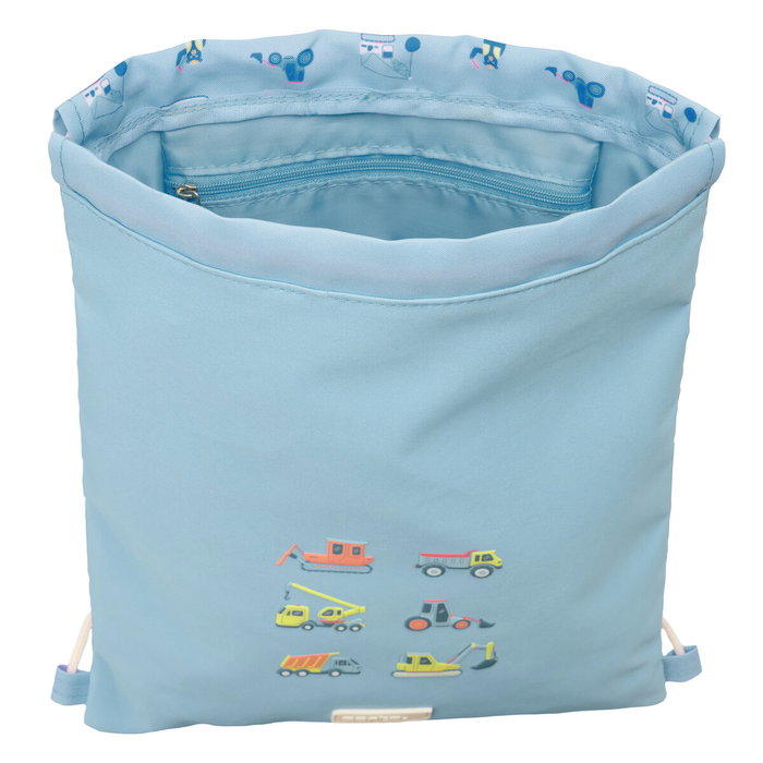 Bolsa Mochila con Cuerdas Safta Gruas 26 x 34 x 1 cm