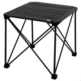Aktive Mesa de camping plegable antivuelco negra
