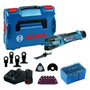 Bosch Professional GOP 12V-28 con 2 baterías de 3.0Ah y L-Boxx Cutter