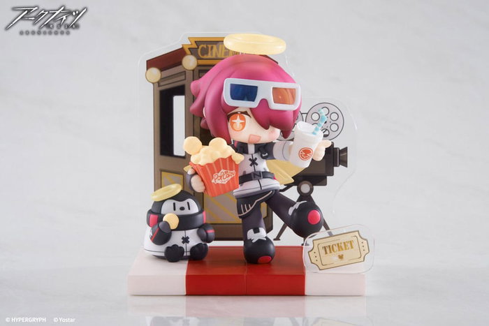Arknights Estatua PVC Mini Series Will You be Having the Dessert? Exusiai 10 cm