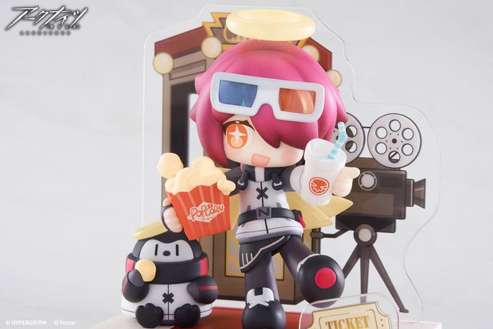 Arknights Estatua PVC Mini Series Will You be Having the Dessert? Exusiai 10 cm