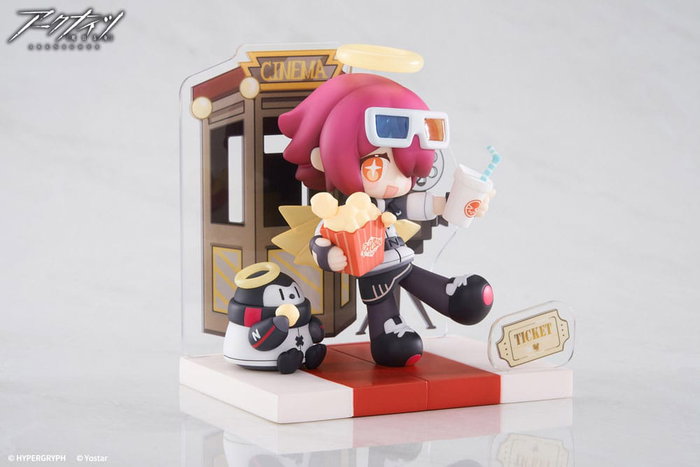 Arknights Estatua PVC Mini Series Will You be Having the Dessert? Exusiai 10 cm