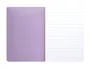 Liderpapel Libreta A4 48 Hojas 90gr Tapa Plástico Horizontal Doble Margen Colores Pastel