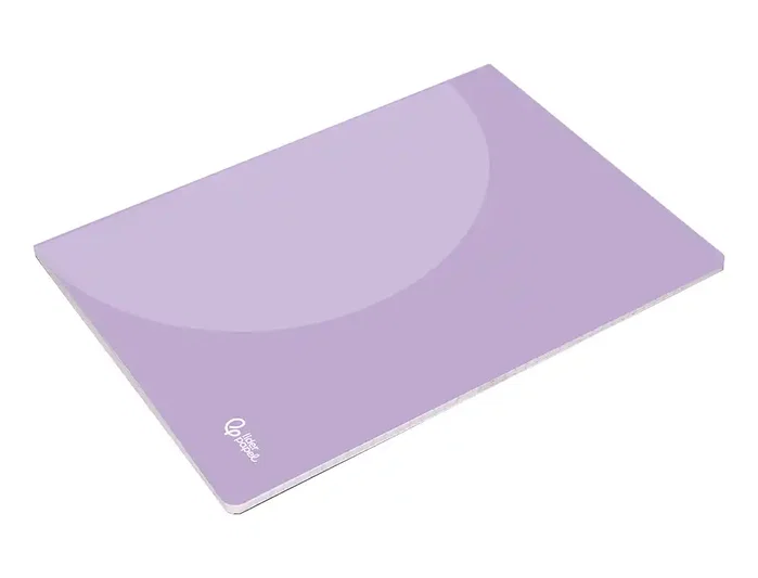 Liderpapel Libreta A4 48 Hojas 90gr Tapa Plástico Horizontal Doble Margen Colores Pastel