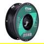 eSun PLA+ Filamento de Impresión 3D, Negro, 1.75mm, 1 kg, eSUN PLA+175B1, Alta Resistencia y Flexibilidad, Certificado FDA