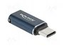 DeLOCK 60688 Adaptador USB 2.0 Type-C a Lightning PD 3.0 Antracita
