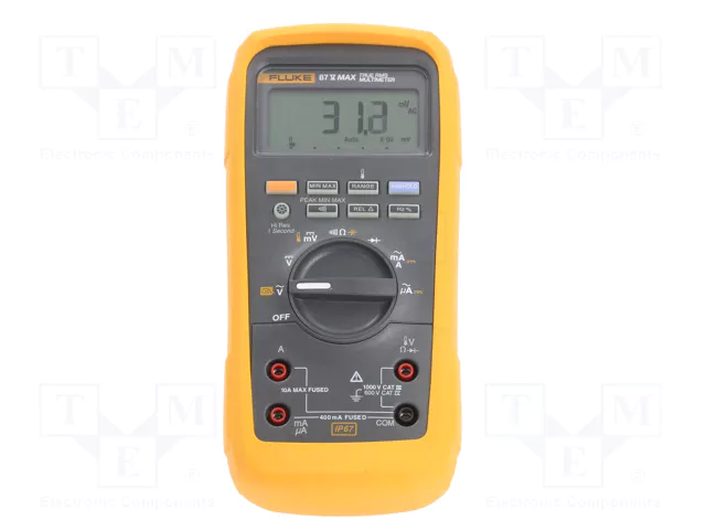FLUKE FLK-87VMAX-E2KIT Multímetro Digital True RMS con Kit de Accesorios FLUKE FLK-87VMAX-E2KIT Multímetro Digital True RMS con Kit de Accesorios