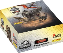 Panini Jurassic World 4 TCG Caja 18 Paquetes 144 Cartas + Carta Edición Limitada N.º 2 PAN8051708028423