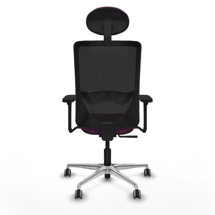 PIQUERAS Y CRESPO Silla de oficina Zulema con mecanismo Sincro, Morado y Negro PIQUERAS Y CRESPO Silla de oficina Zulema con mecanismo Sincro, Morado y Negro