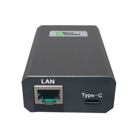 MicroConnect Convertidor Gigabit PoE a USB-C 25W POEINJ-25W-USBC