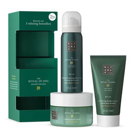 Rituals Rituals Of Jing Exfoliante Corporal 125ml + Relax Gel De Baño 50ml + Relax Crema Corporal 70ml