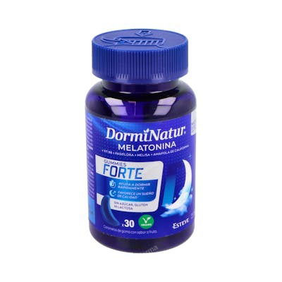 Dorminatur Gummies Forte Caramelo Goma Fruta 30 Unidades