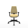 PIQUERAS Y CRESPO Silla de oficina Elche en Similpiel color Crema