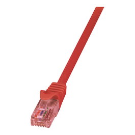 LogiLink Cable de parcheo Cat.6 U/UTP PrimeLine 2,00m rojo
