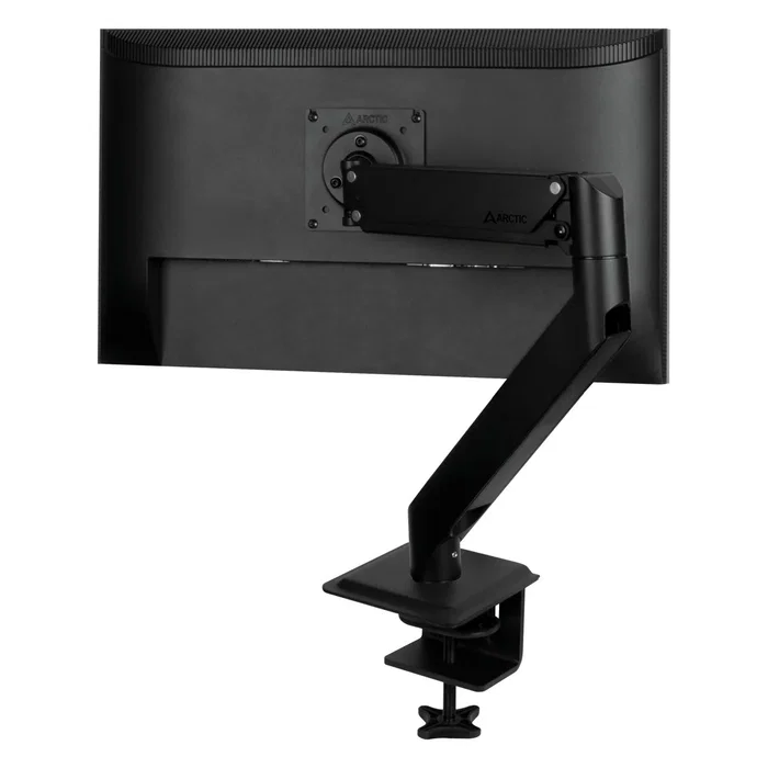 Arctic X1-3D Soporte de Mesa para Monitor con Elevación por Gas, Negro Mate