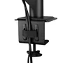 Arctic X1-3D Soporte de Mesa para Monitor con Elevación por Gas, Negro Mate