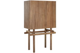 DKD Home Decor Botellero Mango Natural 156 x 90 x 45 cm