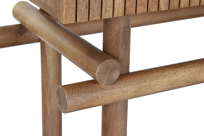 DKD Home Decor Botellero Mango Natural 156 x 90 x 45 cm