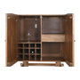 DKD Home Decor Botellero Mango Natural 90x45x156