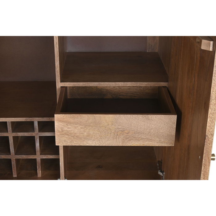 DKD Home Decor Botellero Mango Natural 90x45x156