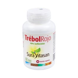 SURA VITASAN Trebol Rojo 40% Isoflavonas 60 Cápsulas