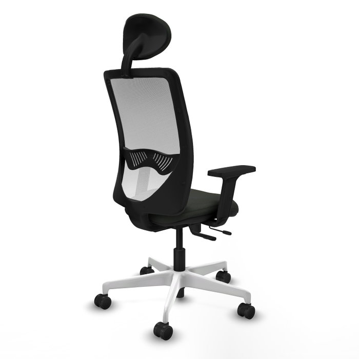 PIQUERAS Y CRESPO Silla de oficina Zulema Negro/Blanco PIQUERAS Y CRESPO Silla de oficina Zulema Negro/Blanco