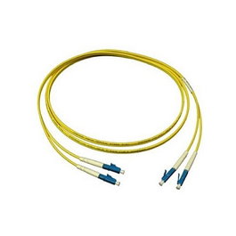 GoodConnections Alcasa LW-920LC - Cable de Fibra Óptica Patch OS2 Monomodo LC/LC, 9/125, LSZH, Bidireccional, Amarillo, 20 metros