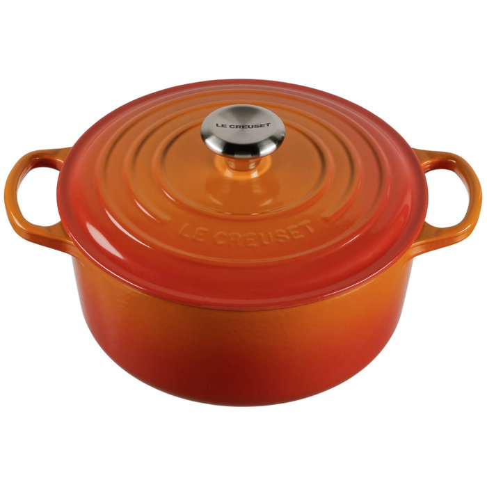 Le Creuset Signature Cacerola Redonda 24 cm Rojo
